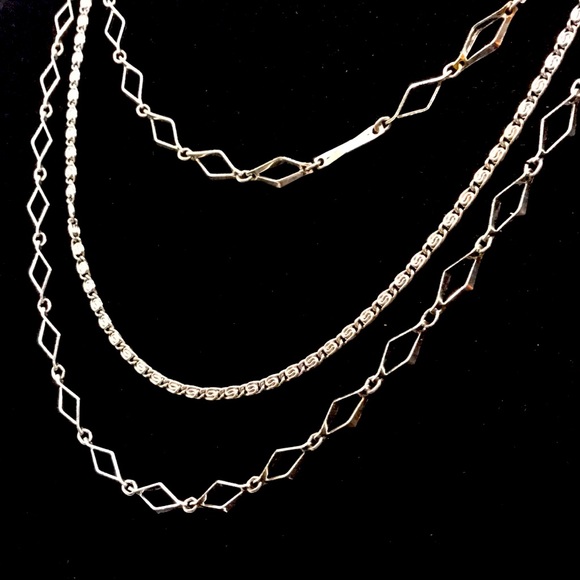 Antique Silver Necklace - Picture 2 of 6